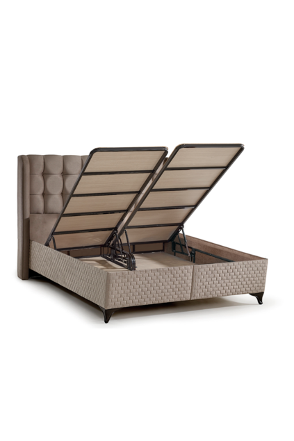 MD Panama 150x200 Çift Kişilik Yatak, Baza, Başlık Seti GM112