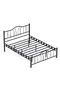 Bella Metallbett 100x200 ARM140 Schwarz