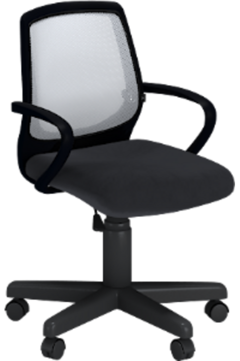 Sedia da segretario in rete WD7822