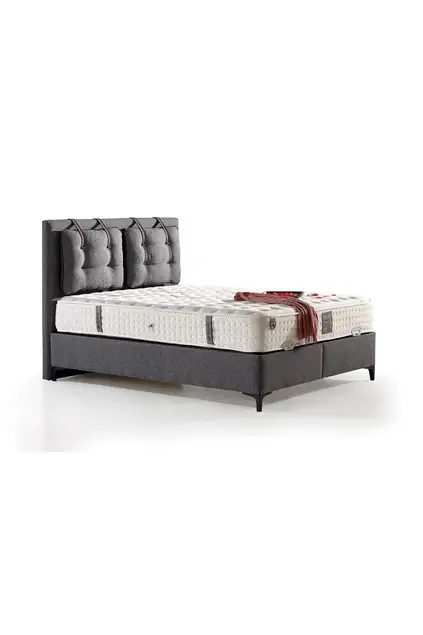 MD Golf 160x200 Doppelbett, Boxspringbett, Kopfteilsatz GM166