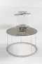 Coffee Table and Zigon Coffee Table Terra Set Silver