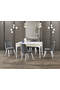 Elkamet White Table & Foresta Chair Set HDR1216