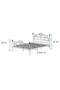 Truva Struttura Letto in Metallo 150x200 ARM092