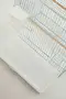 Produzione Gabbia 45*35*40 Griglia Set Completo Argento