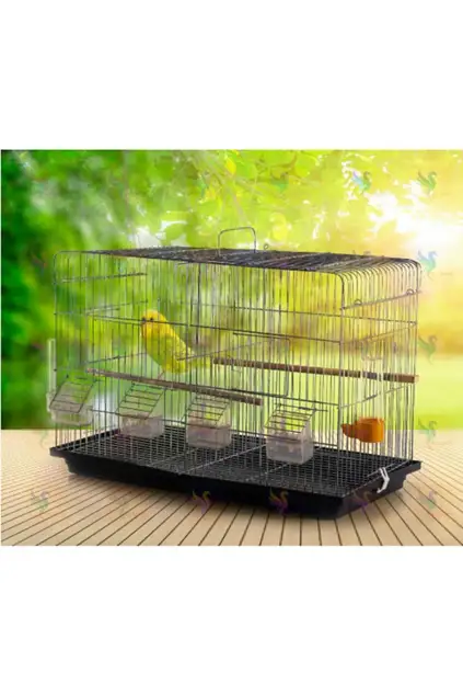 Farmhouse And Production Cage With Partition 60x40x28