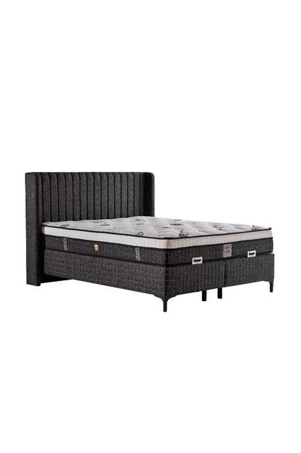 MD Alize 160x200 Double Bed, Base, Headboard Set GM190