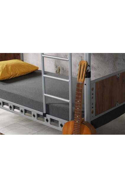 Elegante Letto a Castello 90x190 ARM017 Noce