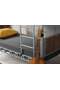 Elegante Letto a Castello 90x190 ARM017 Noce
