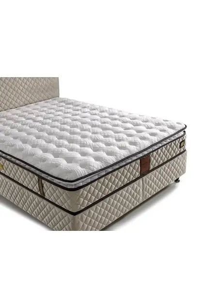 MD Teos 160x200 Double Bed, Base, Headboard Set GM118