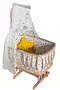 Natural Wood  Prestij Basket Crib