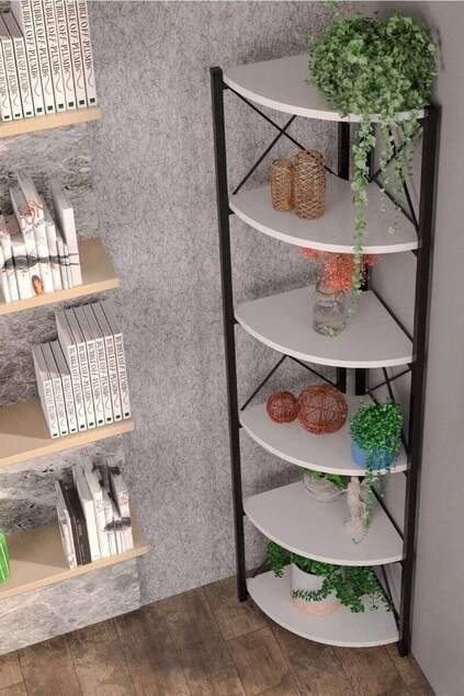 6 Regale Blume Bücherregal