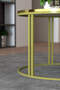 Center Couchtisch Single Gold Lux Special