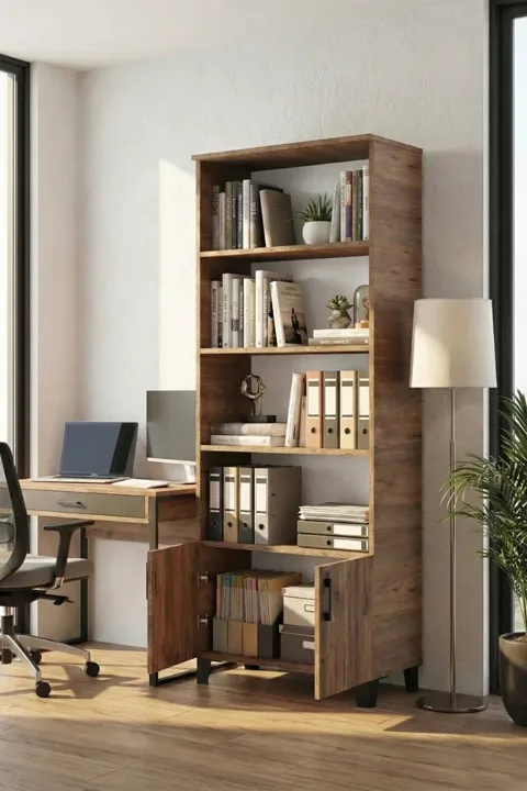 Classic Multi-Purpose Bookcase - Brown