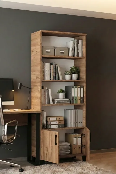 Classic Multi-Purpose Bookcase - Brown