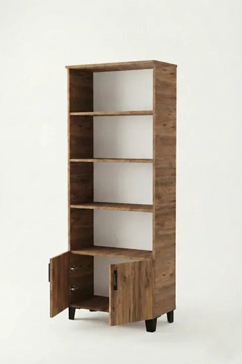 Classic Multi-Purpose Bookcase - Brown