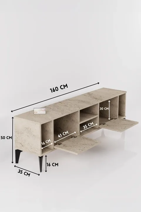 TV Unit - Ecru