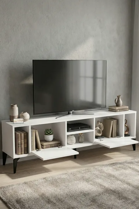TV Unit - White