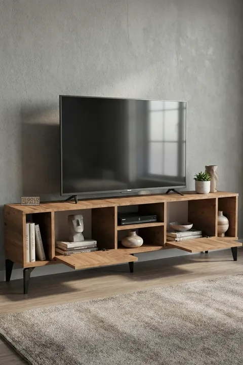 Linya TV Sehpası Suntalam Çok Renkli