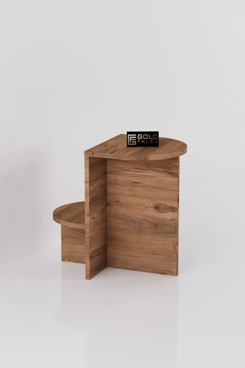 Setro Oval Side Table - Brown