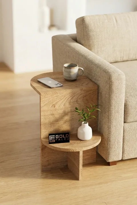 Setro Oval Side Table - Multicolour