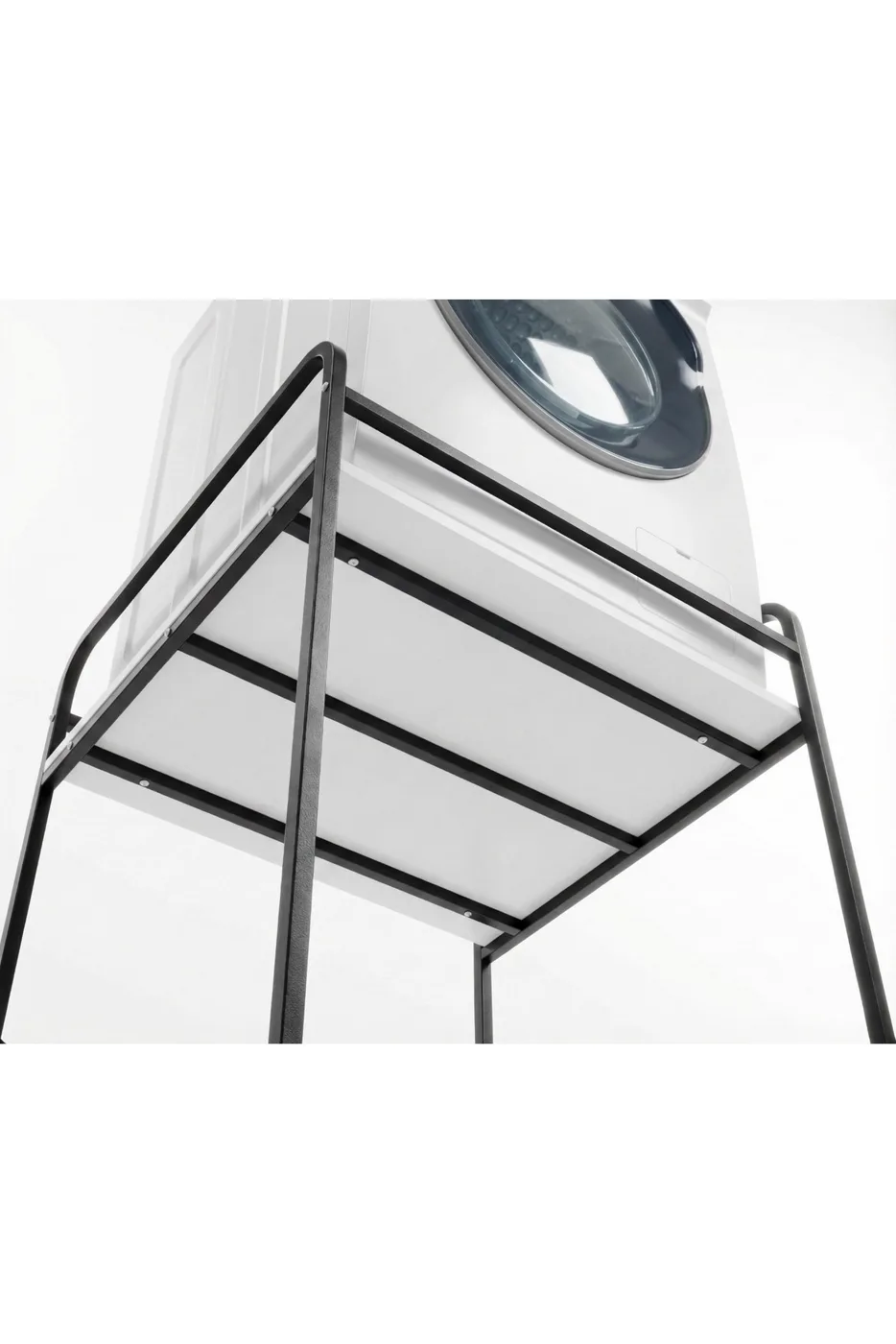 Washing Machine & Dryer Cabinet Metal Legs - Black