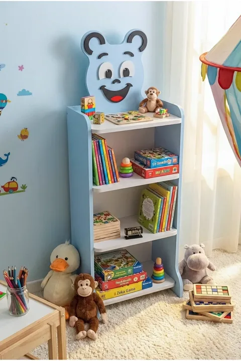 Happy Face Kids Bookcase