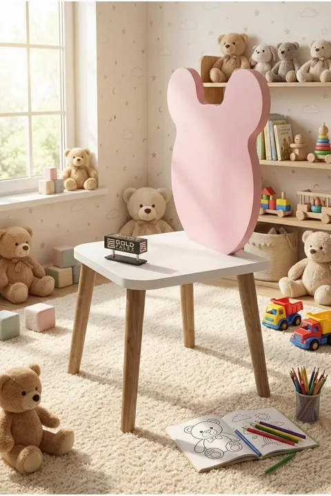 Home Furniture Wooden Legs - Pink