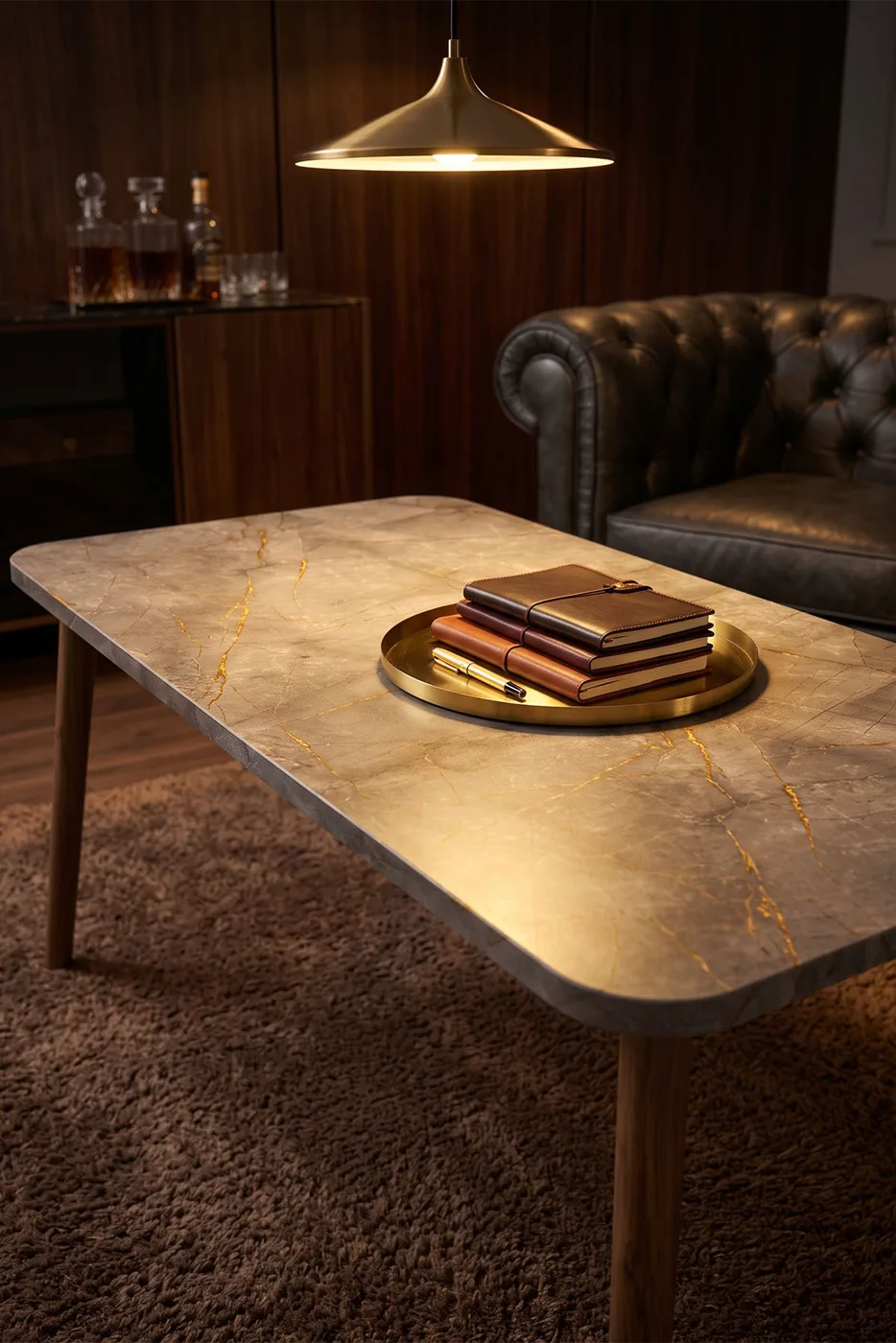 Torna Square Coffee Table - Multicolour