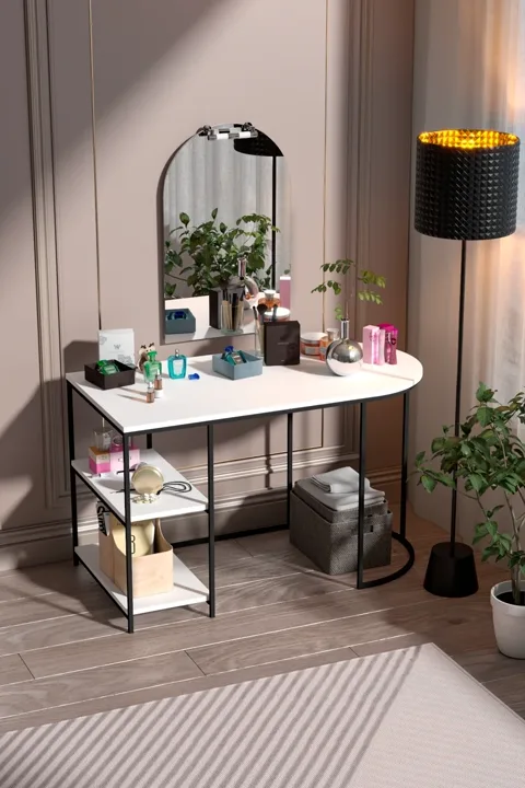 Dolunay Desk - White
