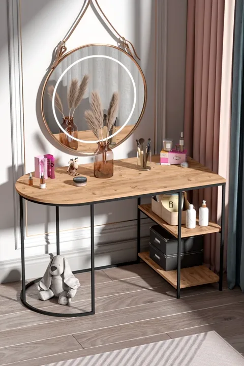 Dolunay Desk - Brown