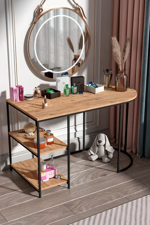 Dolunay Desk - Brown