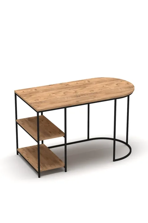 Dolunay Study Desk - Brown