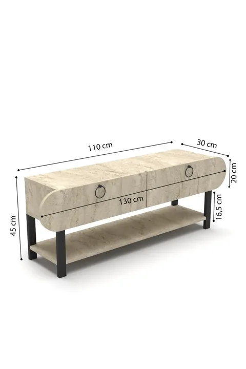 Setro TV Unit - Ecru
