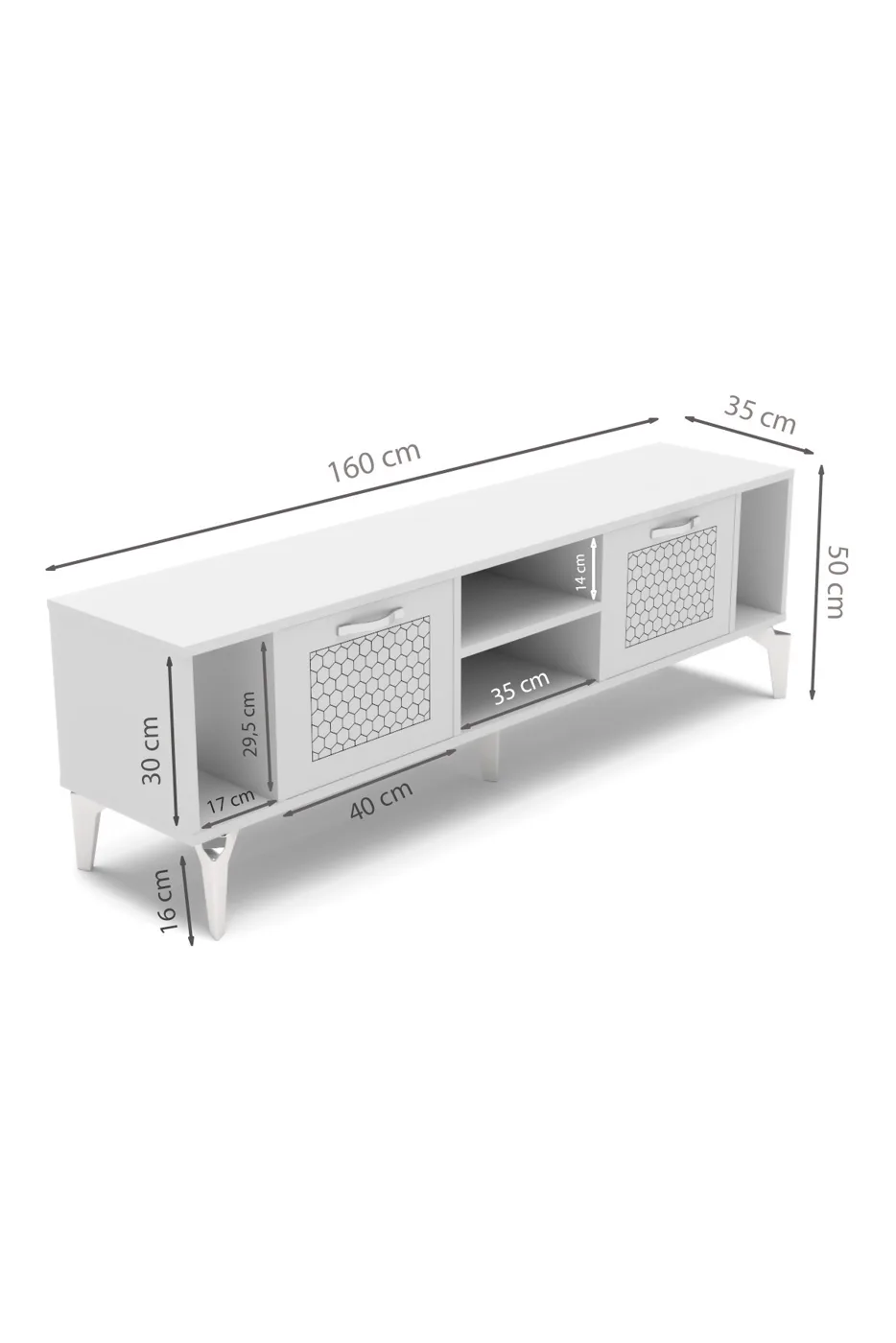 TV Unit - Grey
