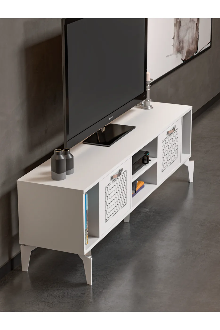 TV Unit - Grey