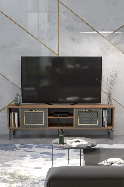 TV Unit - Brown