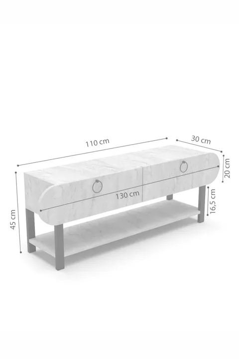 Setro TV Unit - Brown