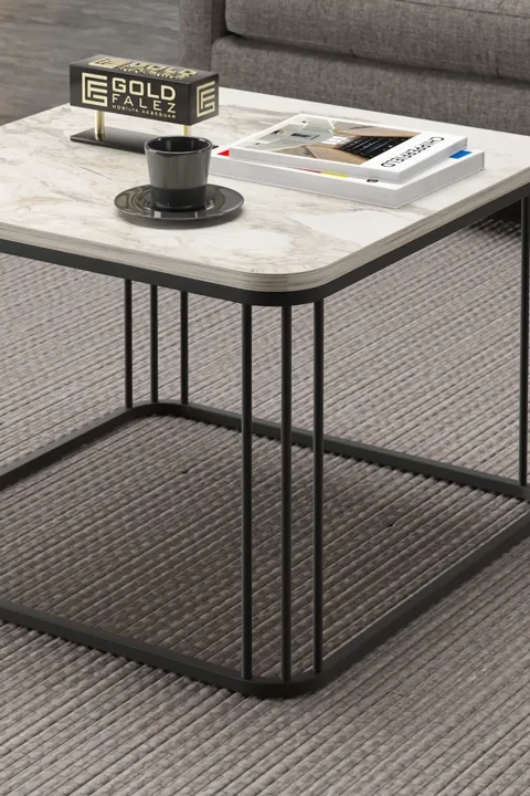 Alize Square Coffee Table - Multicolour