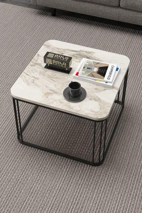 Alize Square Coffee Table - Multicolour