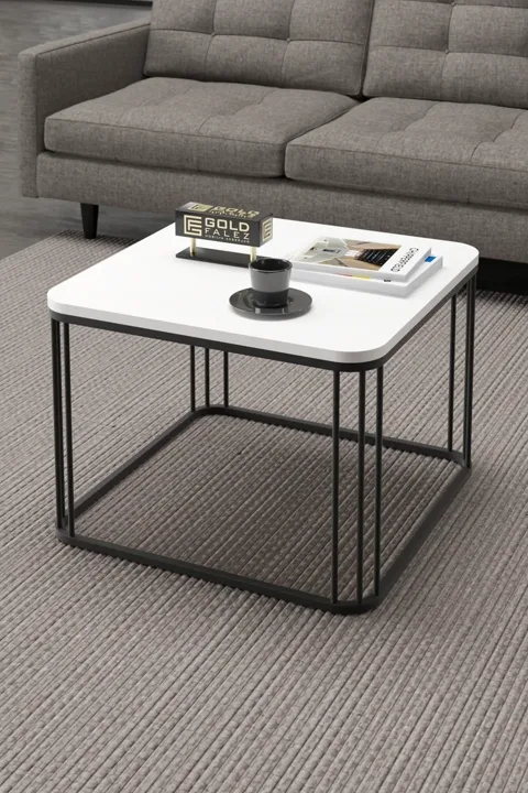 Alize Quadratischer Couchtisch - Weiß