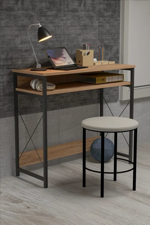 School Study Desk - Atlantic Pine