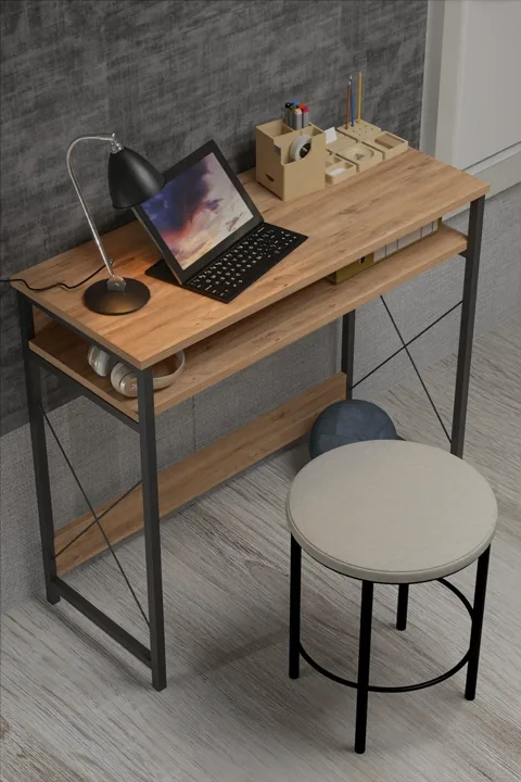 School Study Desk - Atlantic Pine