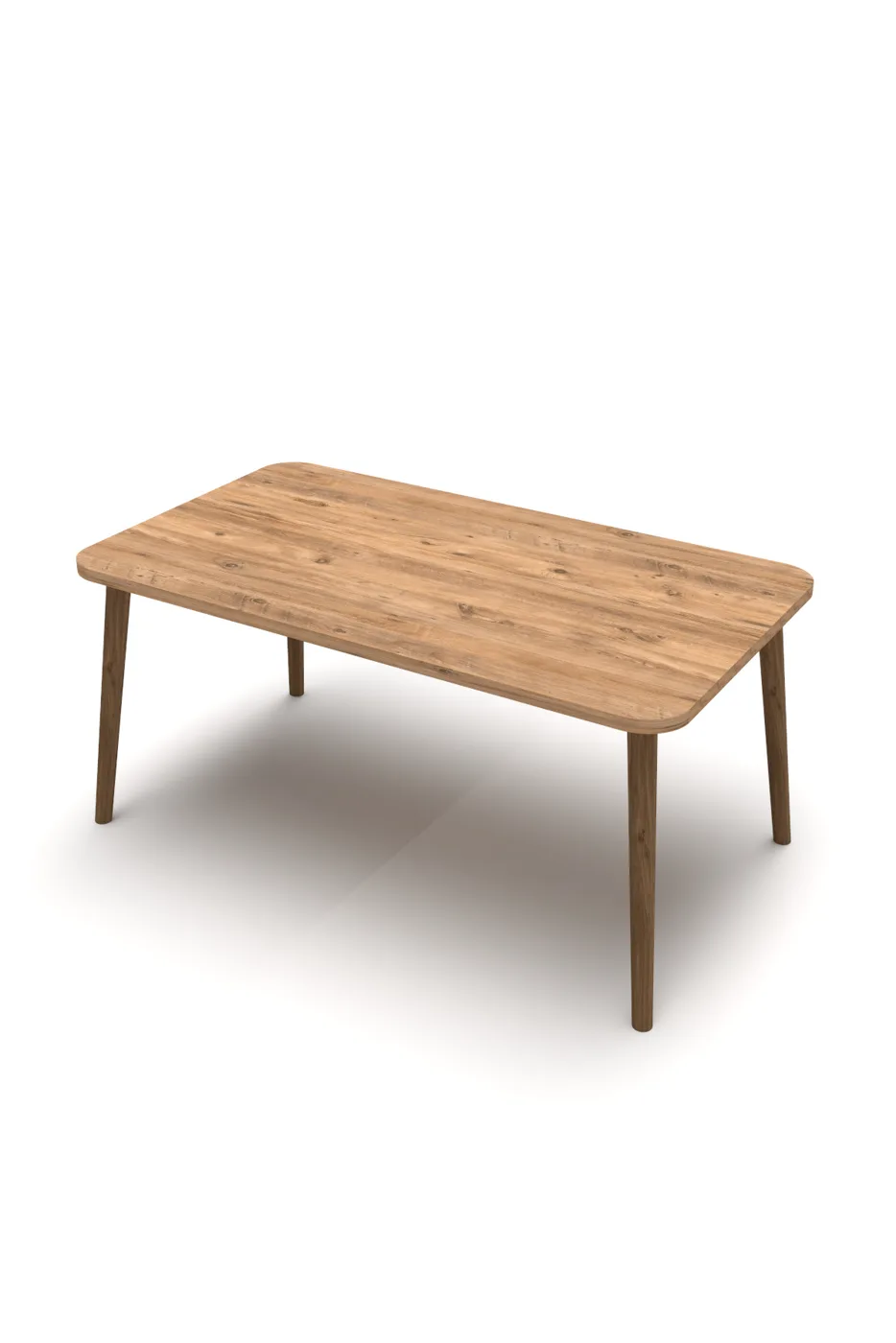Table basse carrée Torna - pin atlantique