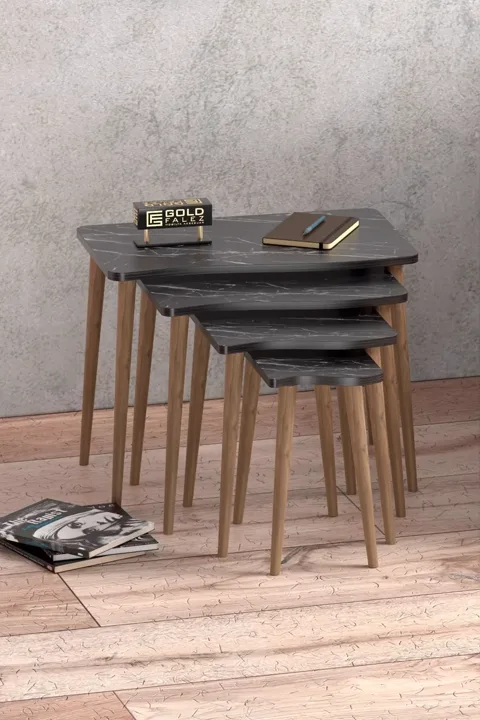 Noir effet marbre