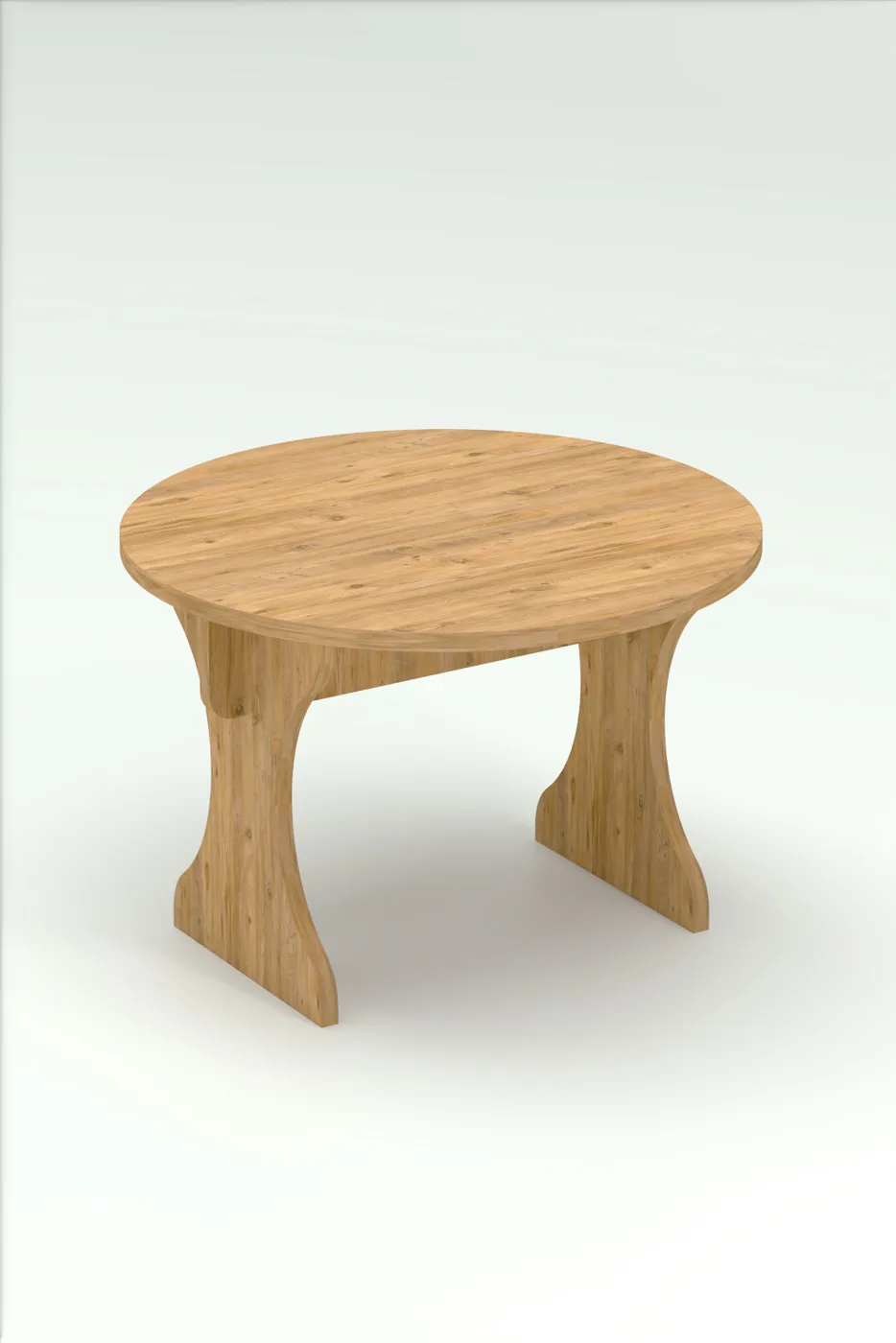 Mantar Round Coffee Table - Atlantic Pine