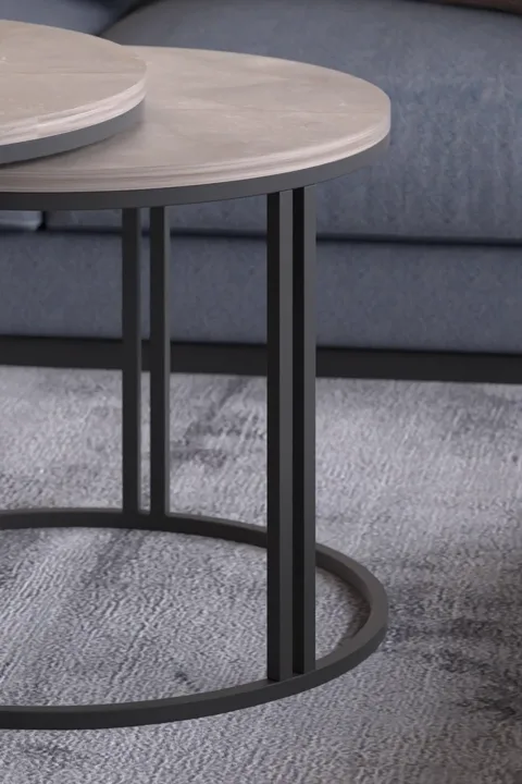 Dolunay Coffee & Side Table Set - Gordion