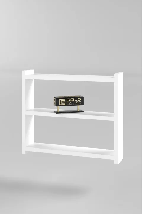 3-Shelf Countertop Kitchen & Bathroom Organiser - White