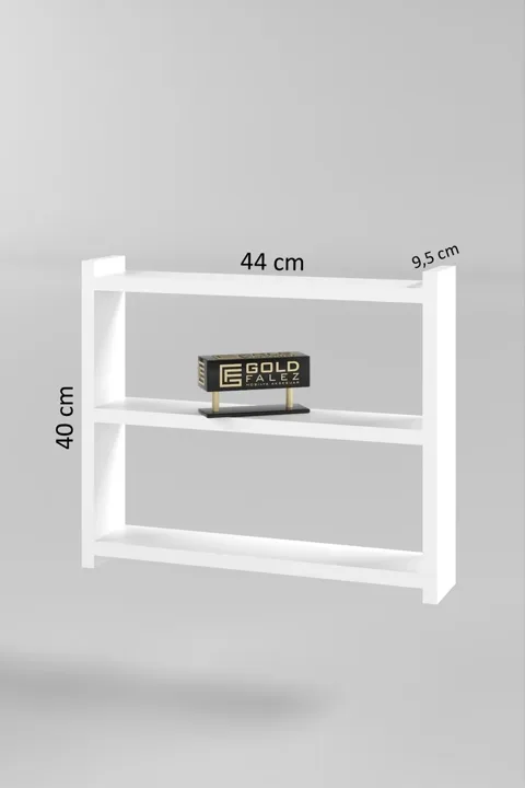 3-Shelf Countertop Kitchen & Bathroom Organiser - White