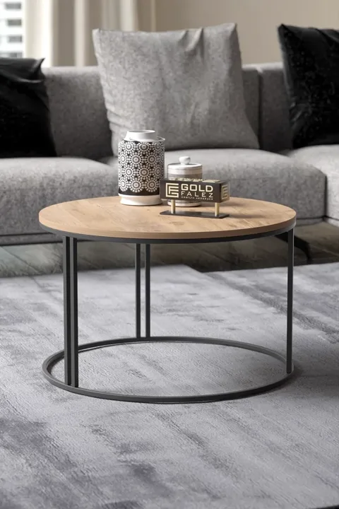 Special Round Coffee Table - Walnut