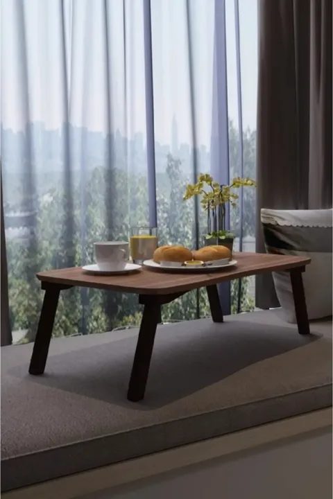 C Nesting Laptop Table - Walnut
